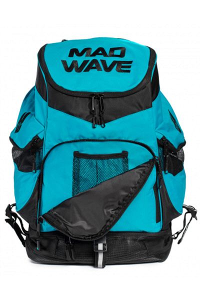 Mad Wave Turquoise Black Backpack