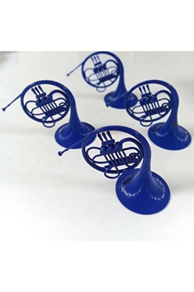 Genel Markalar How I Met Your Mother 1 Adet Mavi Fransız Kornosu 130mm (13CM) ve 1 adet şemsiyeli anahtarlık