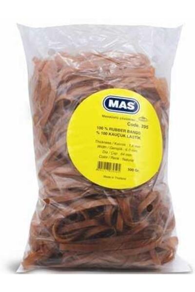 Genel Markalar MAS Mas 395 Genis Ambalaj Lastiği %100 Kauç.(500 Gr. Pşt), -K-