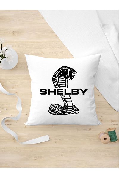 Panorama Ajans Snake Shelby Logo Μαξιλαροθήκη Ειδικού Δώρου για τους λάτρεις του αυτοκινήτου