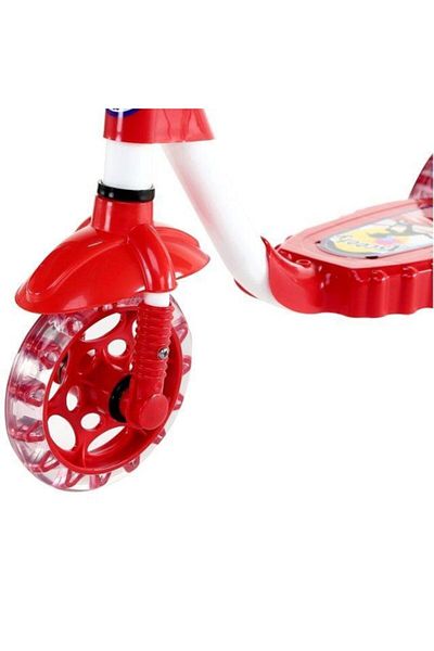 Tommybaby Xscooty Silicone 3 Wheel - Height Adjustable Scooter with Brake