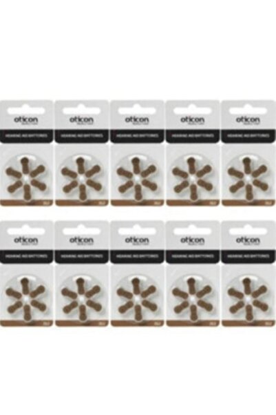 Oticon 312 Numara İşitme Cihazı Pili 10 Paket Toplam 60 Adet Kulak İçi İşitme...