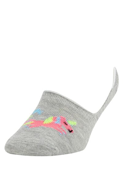 DeFacto Girl's Patterned 3-Piece Ballerina Socks N1838A621Sp