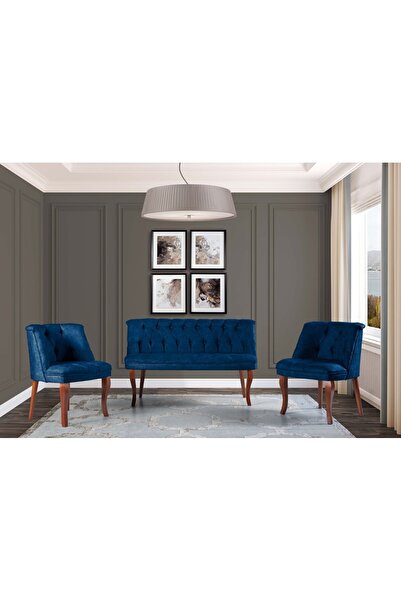 Molu Mobilya Kolsuz Çay Seti Koltuk Takımı 2+1+1 Balkon Ofis Salon Cafe Mutfak Mobilyası