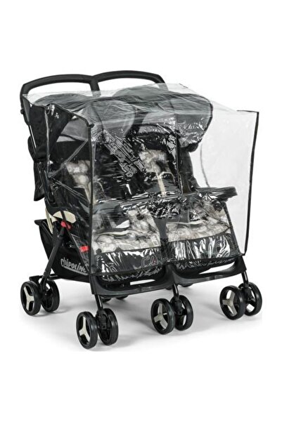 Moje Ikiz Puset Yanyana Yağmurluğu