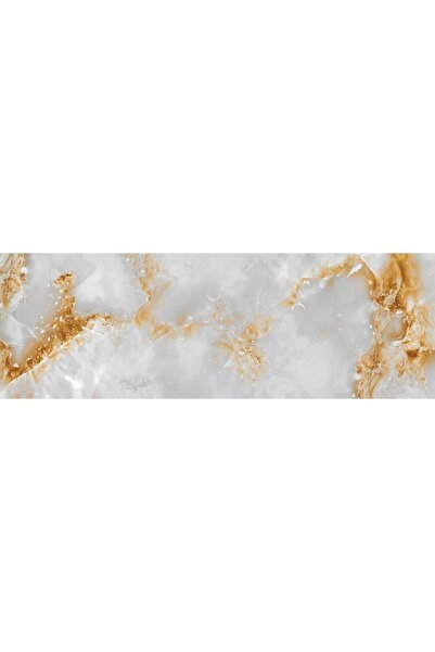 StickerArt Mutfak Tezgah Arası Folyo Fayans Kaplama Folyosu Kahverengi Mermer Desen