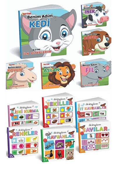 Diytoy Bebeğimin Ilk Kitapları 12'li Set