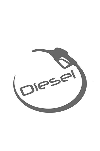 Dijitonline ملصق غطاء خزان ديزل ملصق خزان الوقود 12x11 سم