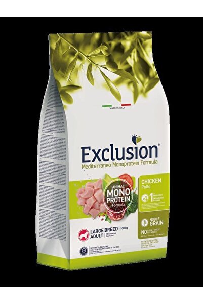 Exclusion Monoprotein Düşük Tahıllı Tavuklu Ve Narlı Büyük Irk Yetişkin Köpek...
