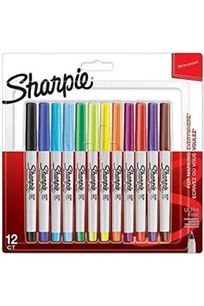 Sharpie Ultrafine Permanent Markör 12'li