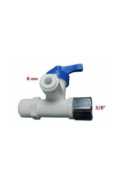 alkalinees Su Arıtma Cıhazı Hat Alma Aparatı 3/8'', 6 Mm Hortum Bağlantılı, Kombo Hat Alma