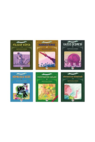 Vak Vak Yayınları Acayip Hayvanlar Serisi - 6 Kitap - Ikinci Set