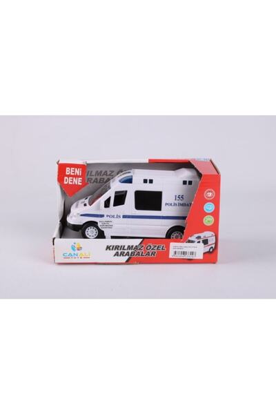 Can Ali Toys Işıklı Sesli Pilli Polis Ekip Arabası