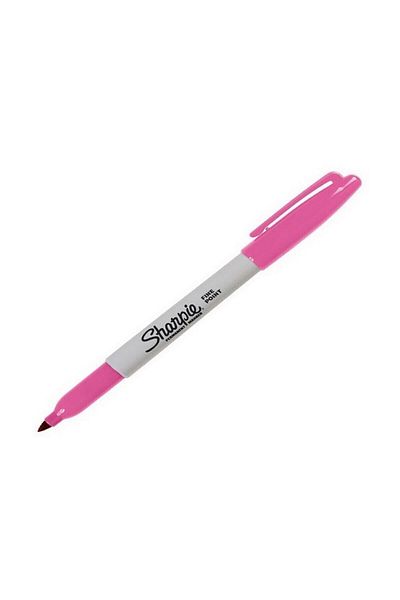 Sharpie Permanent Fine Round Tip Candy Pink 3 Pieces