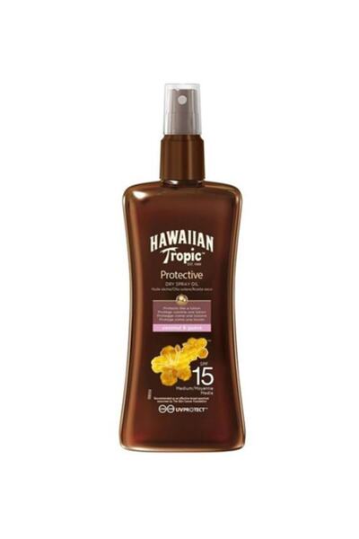 Hawaiian Tropic Protective Dry Spray Oil Güneş Koruyucu Sprey Yağ Spf 15 200 ml