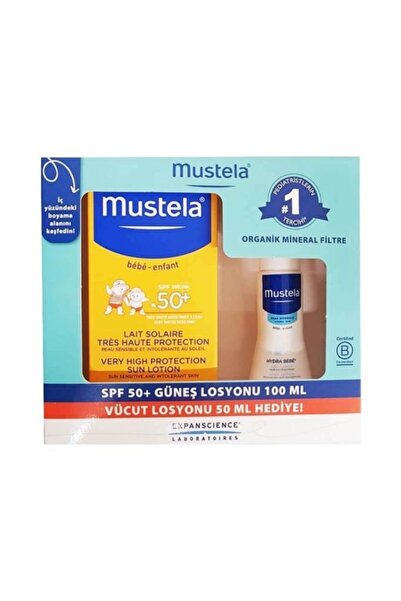 Mustela Very High Protection Sun Lotion Spf50+ 100 Ml | Güneş Seti
