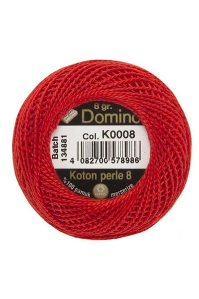 Anchor Παλτό Domino Koton Perle No:8 Κέντημα νήμα K0008