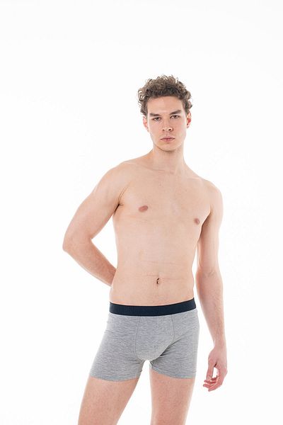 John Frank Multicolored Campus Men's Casual Style Triple Boxers