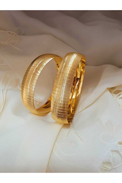 barisiva gold 22 Ayar Altın Kaplama Kadın 2 Cm Eninde Bilezik Modeli Adet Fiy...