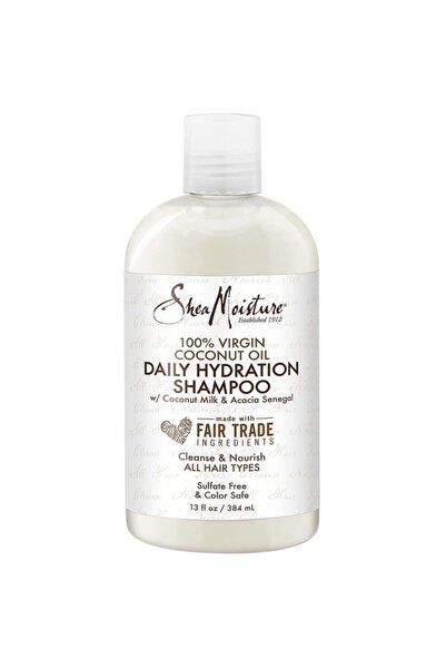Shea Moisture Virgin Coconut Oil Günlük Nemlendirici Şampuan 384ml