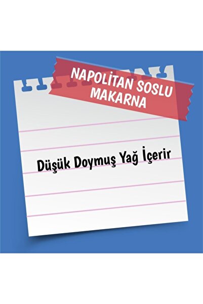Yayla Yemek Hazır Napoliten Soslu Makarna 250 gr