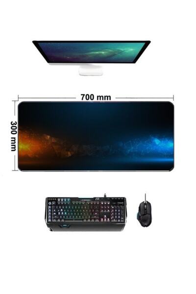 Concord Mp-704 Patterned Gaming Mouse Pad 300 X 700 X 3 Mm
