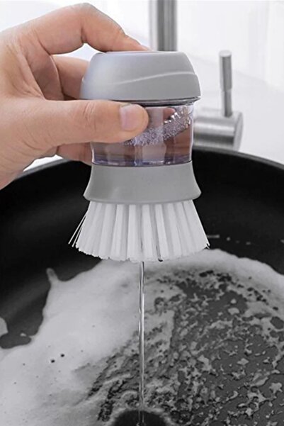 Buffer Deterjan Hazneli Bulaşık Fırçası