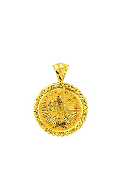 Bilezikci Top Altınlı Reşat Tuğralı Kolye Ucu