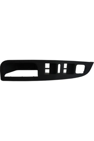 Bross Otomotiv Vw Jetta Golf Mk5 Için Siyah Iç Sol Kapı Kolu Tutamağı Cam Ana...