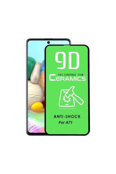 JACQUELYN Samsung A71 Seramik Tam Kaplayan Ekran Koruyucu