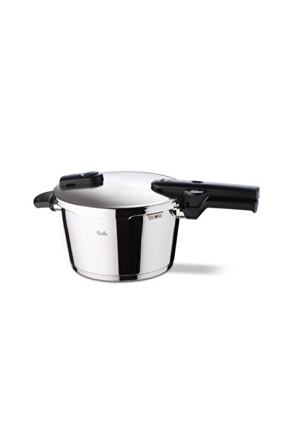 Fissler Vitaquick Satin Black Düdüklü Tencere 4.5 Litre