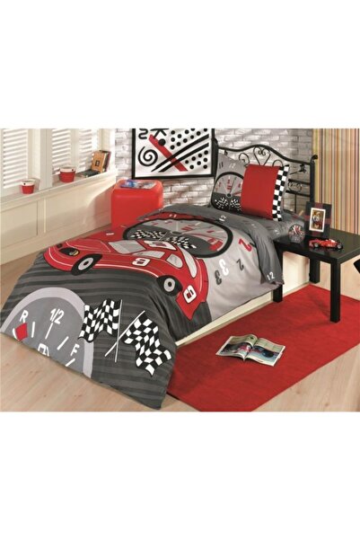 Kristal Σετ Παπλωματοθήκης Μονό Κρεβάτι Ranforce Quilted Racer