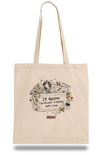 QIVI Cloth Bag Happy November Teachers' Day