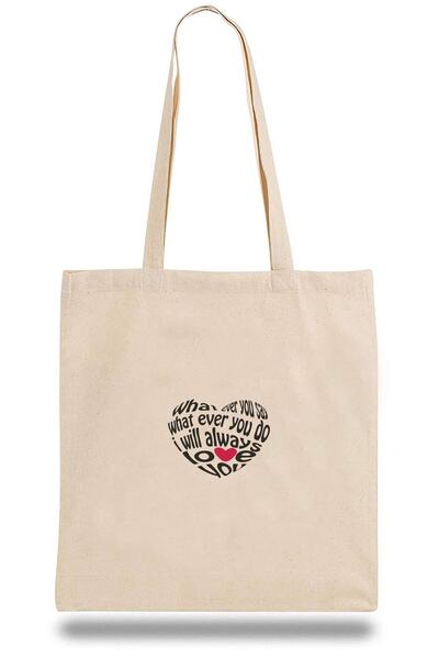 QIVI Безсумкова сумка «Я завжди буду кохати тебе» Т-shirt копія