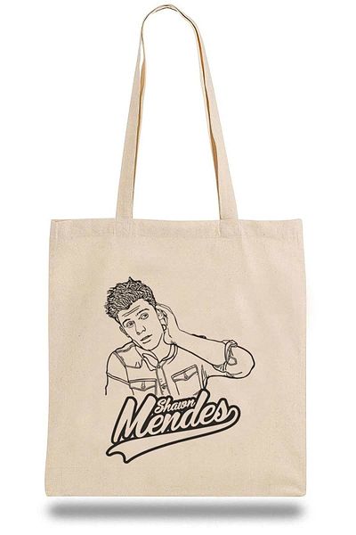 QIVI Tote Bag Shawn Mendes Hair