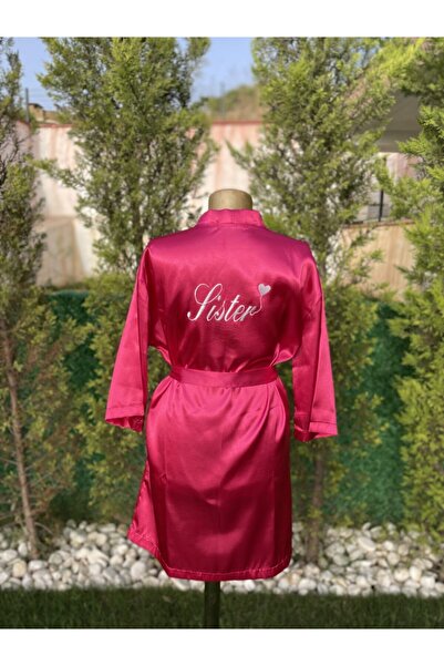 Before To Be Bride Φούξια φόρεμα για την πρωινή ώρα