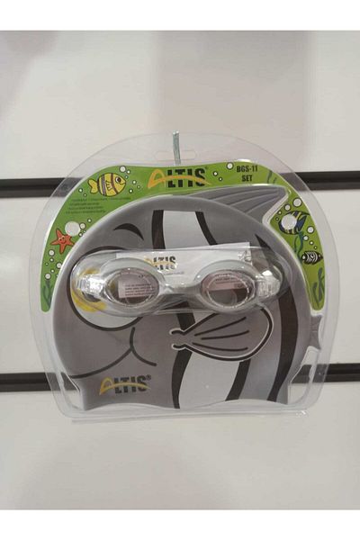 ALTIS What Beautiful Swimming Set with Cap + Sea Goggles for Children