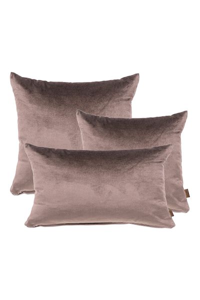 Alacastore Σετ μαξιλαριών ριχτάρι μονόχρωμο Forest Brown γεμάτο 3 διαφορετικών μεγεθών