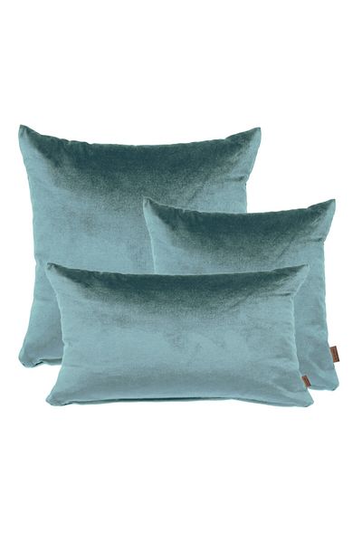 Alacastore Σετ μαξιλαριών που γεμίζουν με Mint Green Velvet 3 διαφορετικών μεγεθών