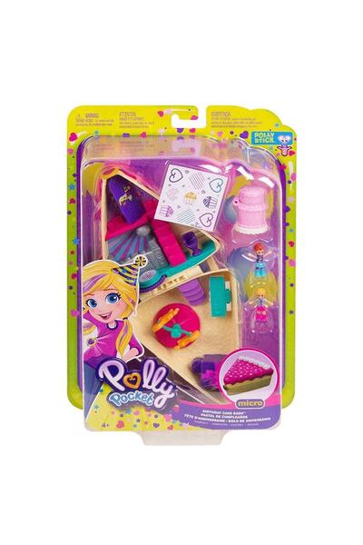 Polly Pocket Maceraları Oyun Setleri Doğum Günü Pastası Gfm49