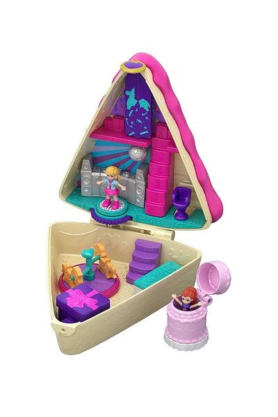 Polly Pocket Maceraları Oyun Setleri Doğum Günü Pastası Gfm49