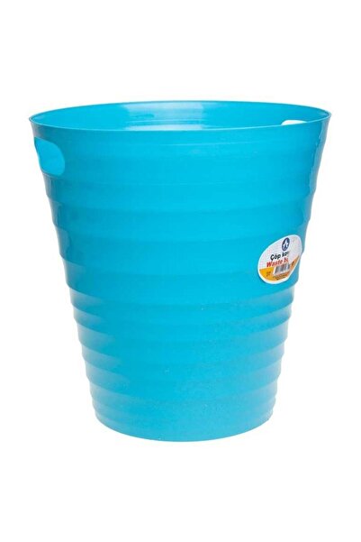 Genel Markalar Turkuaz Plastik Çöp Kovası 12,5 Lt Ofis Çöp Kovası
