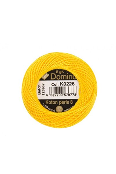 domino Coats Koton Perle No:8 Ață de broderie Etamin K0226