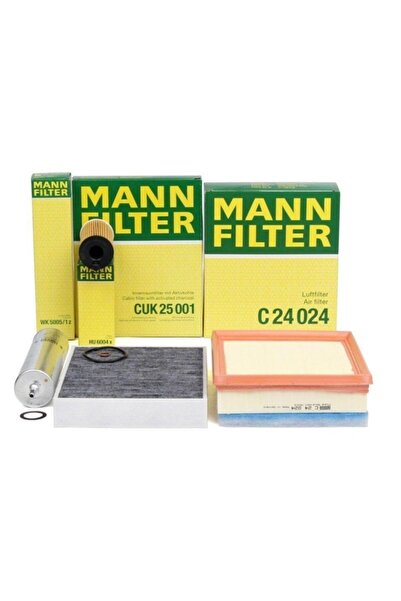 Mann Filters Bmw E90 Kasa 320d 163 PS Periyodik Bakım Filtre Seti Mann Marka