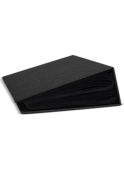 GünTech 10x15 100 Lux Αλμπουμ φωτογραφιών με δερμάτινο παράθυρο μαύρο