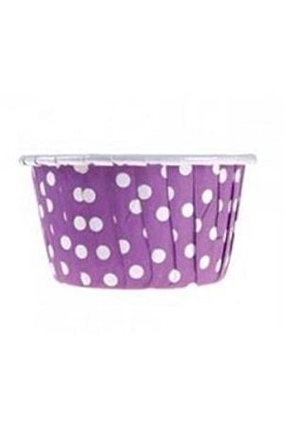 BENS Purple Polka Dot Muffin Pet Capsule 50 Pieces 50x39 Mm