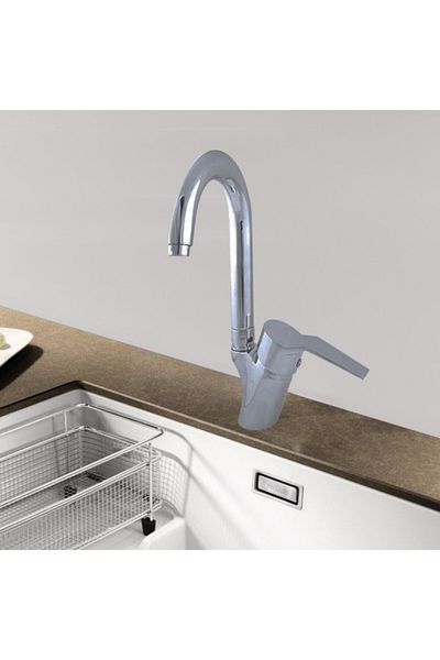 Mayaglory Istanbul Series Mix Swan Sink Faucet Chrome Color