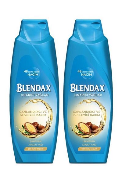 Blendax Repair Oils Argan Oil Shampoo 500 ml X2