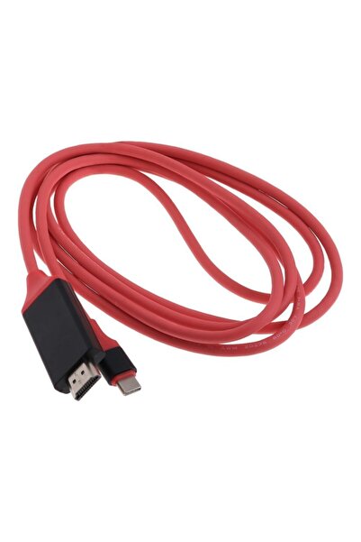 Ally Mobile Usb 3.1 Type-c Hdtv Hdmı 4k 30hz Uhd Kablo 2m Beyaz