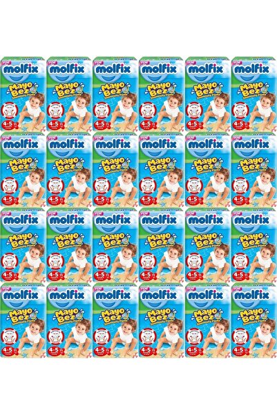 Molfix Swimming Pants Mayo Bez Beden:4-5 9-15 kg 264 Adet